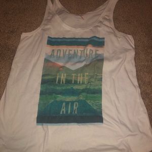 “old navy” “relaxed” white tank top